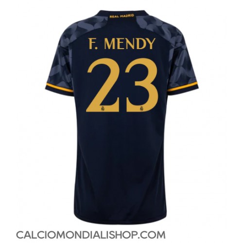 Maglie da calcio Real Madrid Ferland Mendy #23 Seconda Maglia Femminile 2023-24 Manica Corta